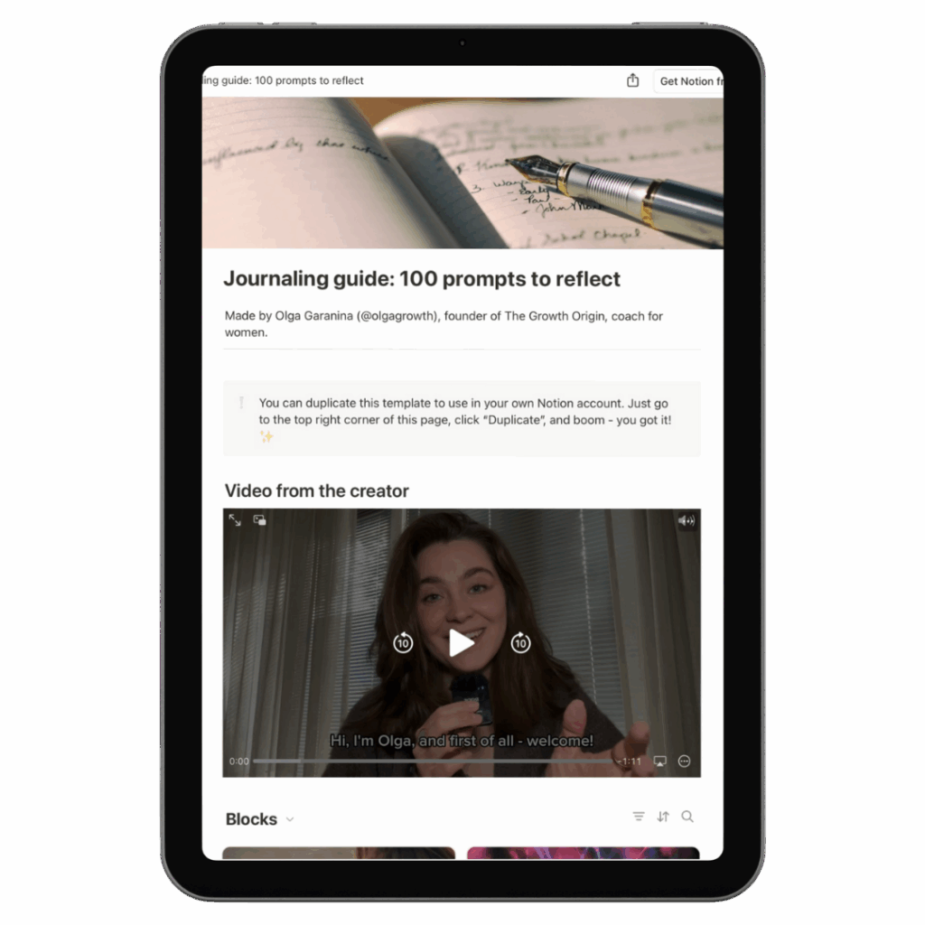 journaling guide intro